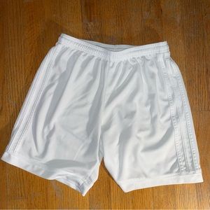 Adidas All-White Boys Shorts